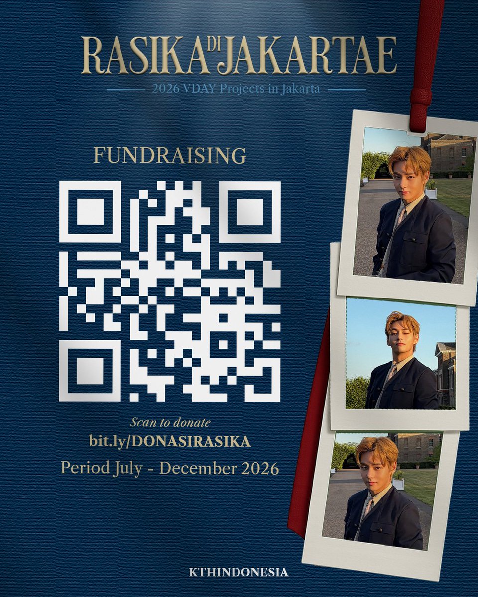 KTHIndonesia's tweet photo. ✨RASIKA DI JAKARTAE FUNDRAISING✨

Fundraising is now open.
  
Segala bentuk dukungan—donasi, share dan retweet, atau sekadar kata-kata penyemangat—sangat berarti bagi kami dan project ini.

Link donasi: https://t.co/QzejJeKIlG
Update perolehan: https://t.co/VkxJwkwXfF

Paypal: https://t.co/I8ZjShJT9W

Tolong bantu repost dan share #RasikaDiJakarTAE