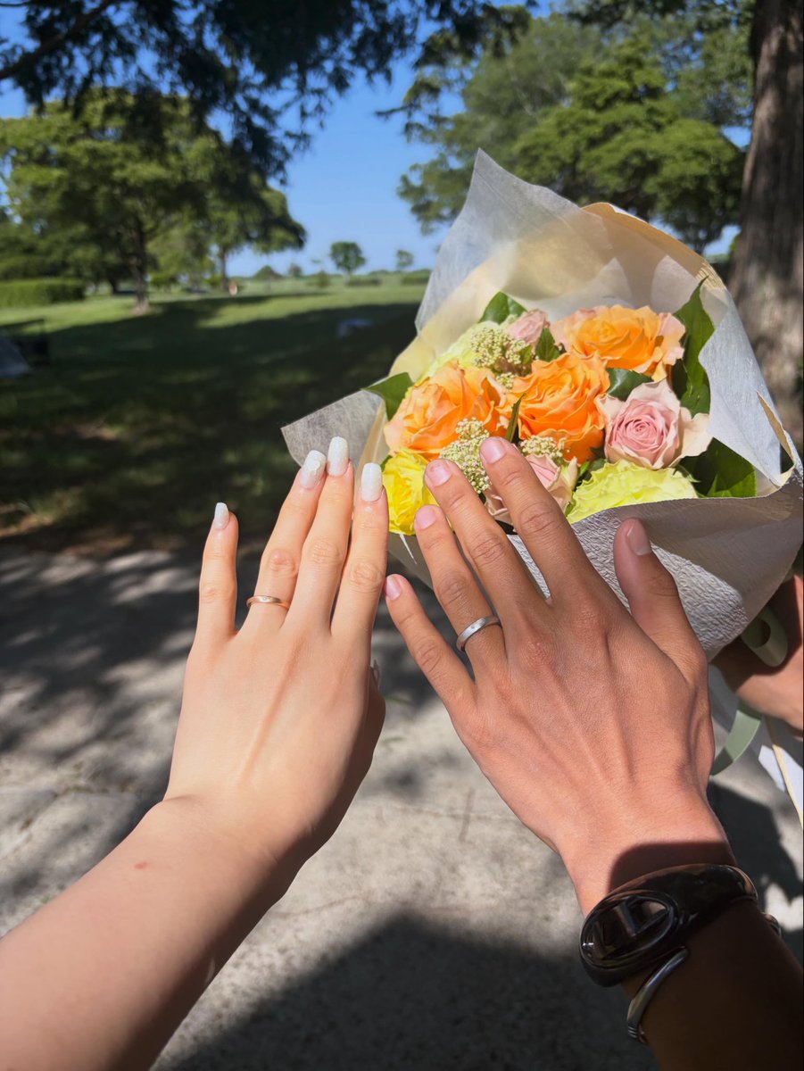 zawazawa0317's tweet photo. 結婚しますた〜。 https://t.co/8xc6VCuWx8