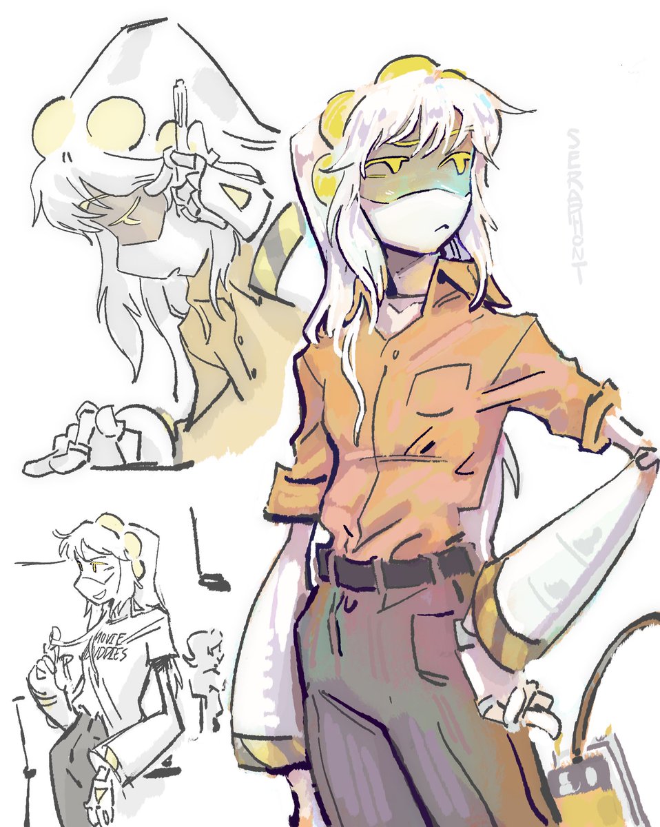 Seraphont's tweet photo. hair down #serialdesignationj https://t.co/Wl1zsI9a8p