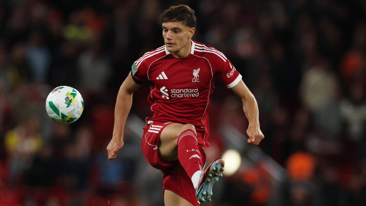 AnfieldEdition's tweet photo. 🥇| @LewisSteele_: "New signing Jeremy Jacquet and last summer’s buy Giovanni Leoni have zero Premier League minutes between them, but Liverpool believe they are two of the best young defenders in the game." https://t.co/H4ittv2dUh