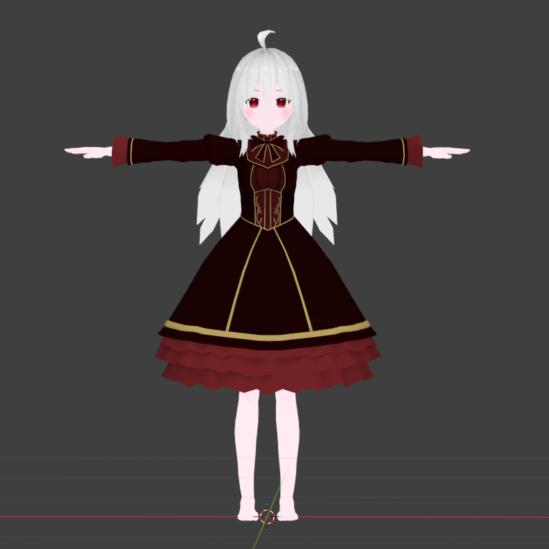Lerte_VRC's tweet photo. レーテちゃんの衣装できてきた。
テクスチャはいつもと違う塗り方をしています。 https://t.co/DG1XBsWGFR