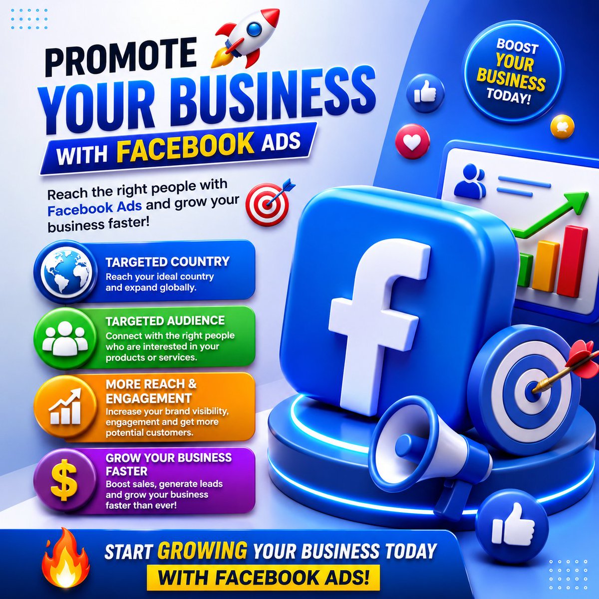 RabbyAlx's tweet photo. 🚀 REACH YOUR TARGET AUDIENCE, BOOST YOUR BRAND VISIBILITY & GROW YOUR BUSINESS FASTER WITH POWERFUL FACEBOOK ADS!
#FacebookAds #FacebookAdvertising #DigitalMarketing #OnlineMarketing #BusinessGrowth https://t.co/WhNVgzNI1e