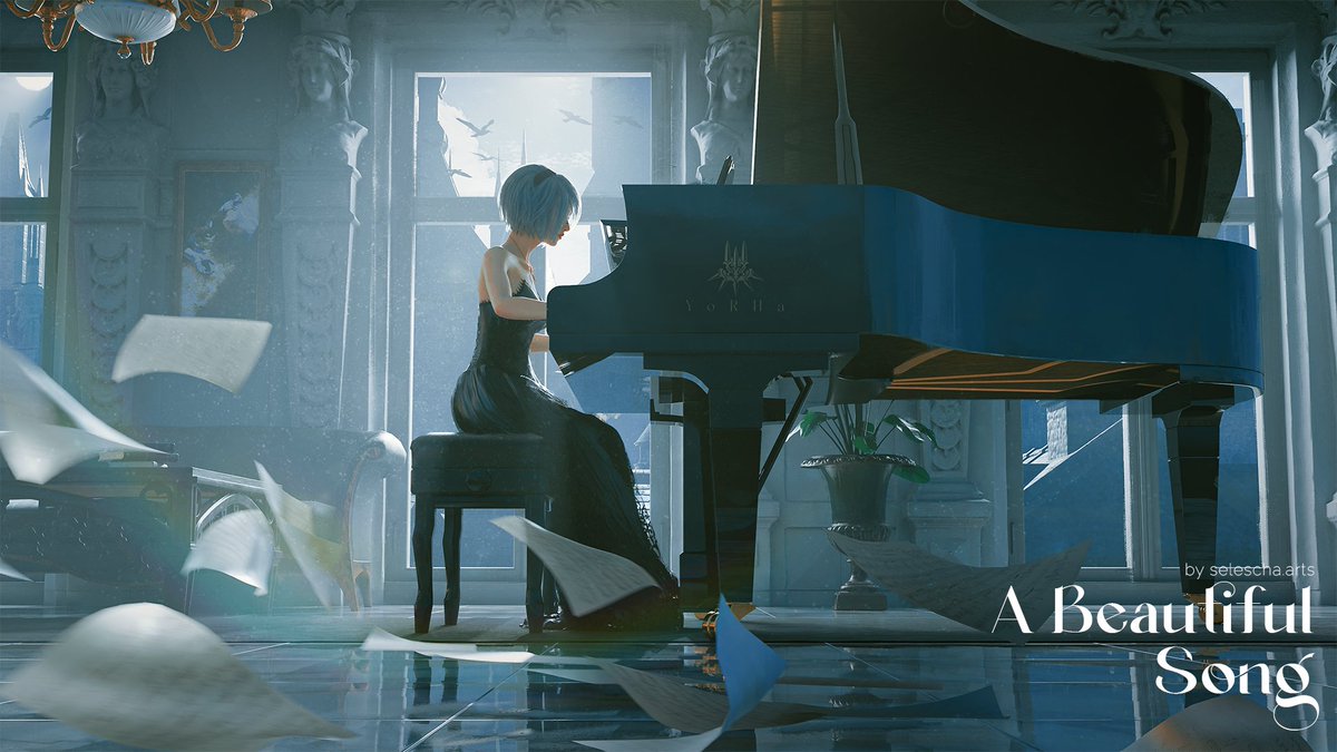 notyourclaude's tweet photo. a beautiful song #nier https://t.co/w0ycEwWppl