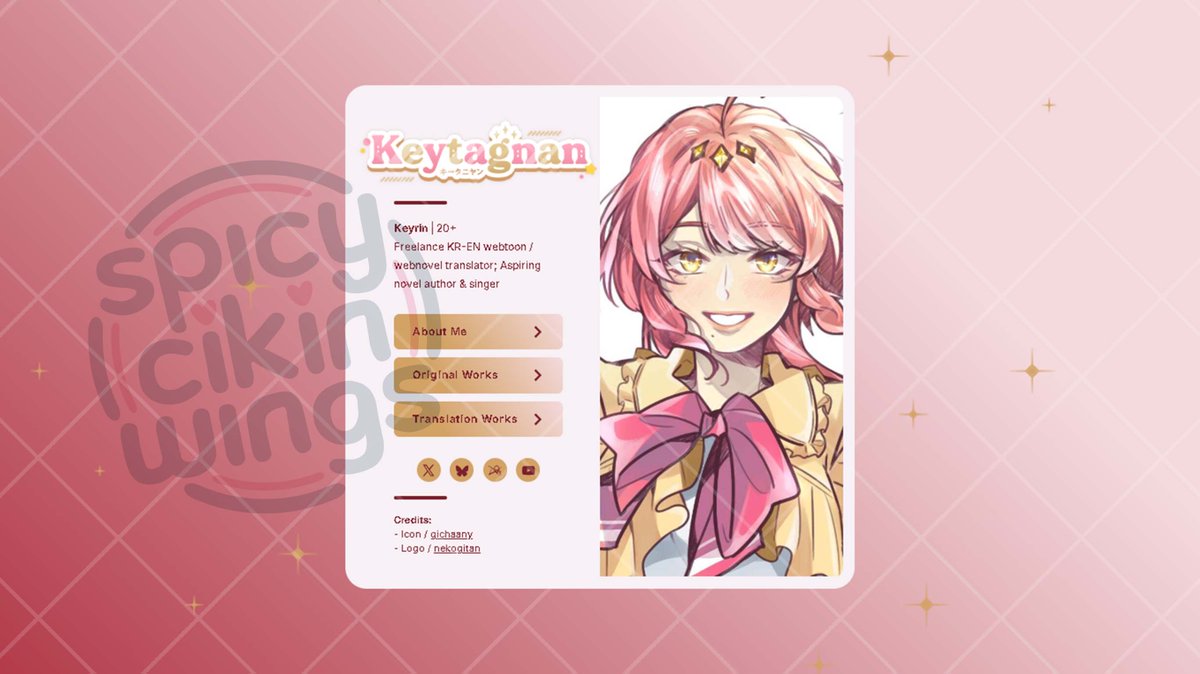 spicycikinwings's tweet photo. [🔄+❤️] URGENT - Carrd Design C0mms
I need around $60/IDR1,000K by the end of this week ;;;-;;;) so, yeah... Available slots: 3/6
✦ Price: IDR75K / $15 per page
✦ Monetized fee included; can be used for: comms page, portfolio, chara reference page, or social/intro page.

🔽🔽🔽 https://t.co/cKueuKnhYO