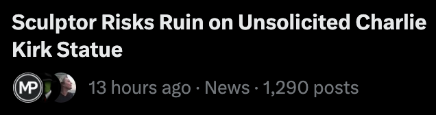 SpiralDee's tweet photo. While I usually have empathy for my fellow artists, I don't have any for people grifting off of tragedy, trauma, or hate. So fuck this guy. https://t.co/nUjNMpUbM9
