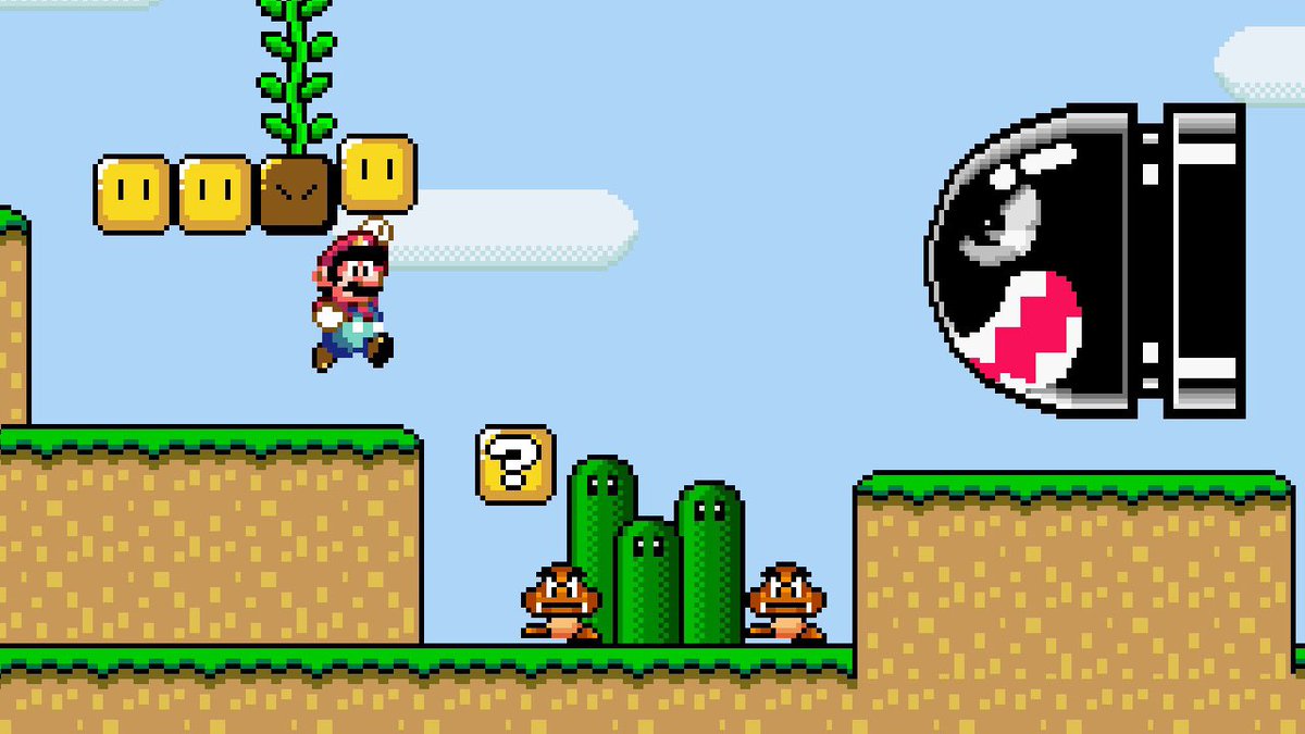 melohara97's tweet photo. C’est fou comme les jeux SNES vieillissent bien visuellement c’est juste du pixel art en fait.

C’était quand même une bête de console. https://t.co/tu9S4ornrj