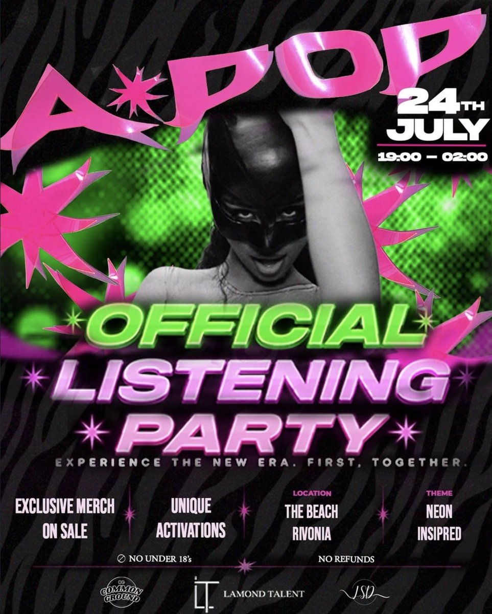 whitneyjasmin_'s tweet photo. IT’S OFFICIAL💖

The countdown starts now.

Join us for the Official A*POP Listening Party 🎆

Tickets on Sale now ⬇️

https://t.co/gLajvaM96H https://t.co/f8Hbuup43J