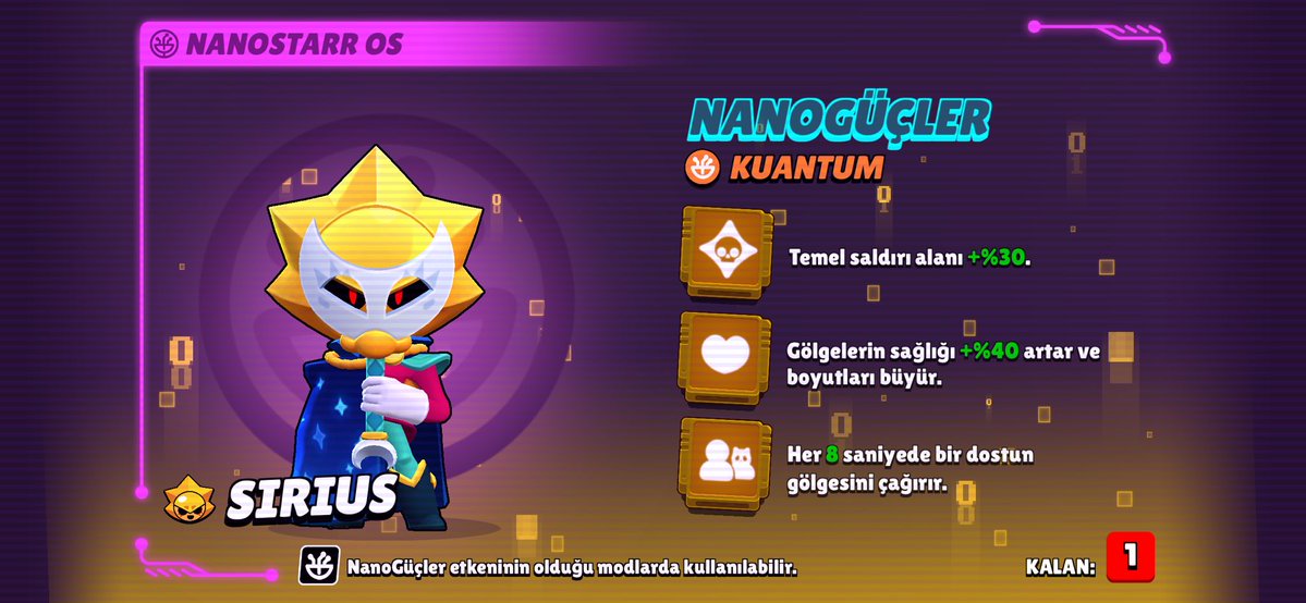 RotLash_'s tweet photo. FINALLYY!!!! 🤩🔥

I HAVE HIM!!! 🙌🏼🎉

It’s time to push him to P2 😅😏

#BrawlStars #NanoNoodle #Sirius https://t.co/rJNkNrp1Ip