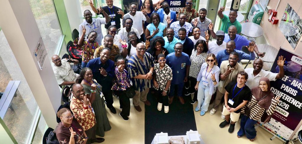 GAECGH's tweet photo. GAEC scientists showcased AI innovations in agriculture, health, climate, medical imaging, and space science at the #FEF_AI4SD Conference in Paris, highlighting the role of AI and international collaboration in driving sustainable development.
#GAEC #AI #Innovation #Ghana https://t.co/TSCmAK8kwI