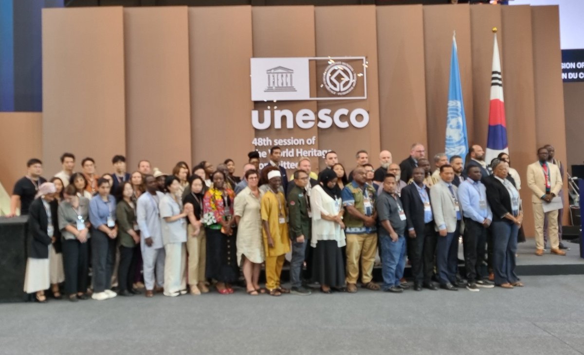 mechtildrossler's tweet photo. Great report &amp; film from the World Heritage site managers forum presented at #48COM https://t.co/c2gzfhQXfE