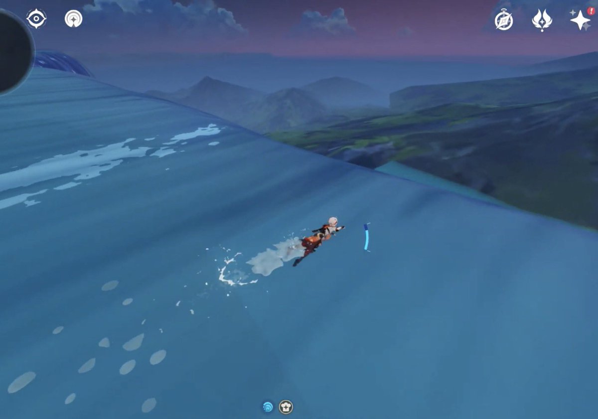 ItsForgerBond's tweet photo. @WiremuT285 I remembered it like this during the 4.6 update when the glitch was still going but sadly it’s been patched, this is where Mont Esus West looked like this… https://t.co/p0fw35feA6