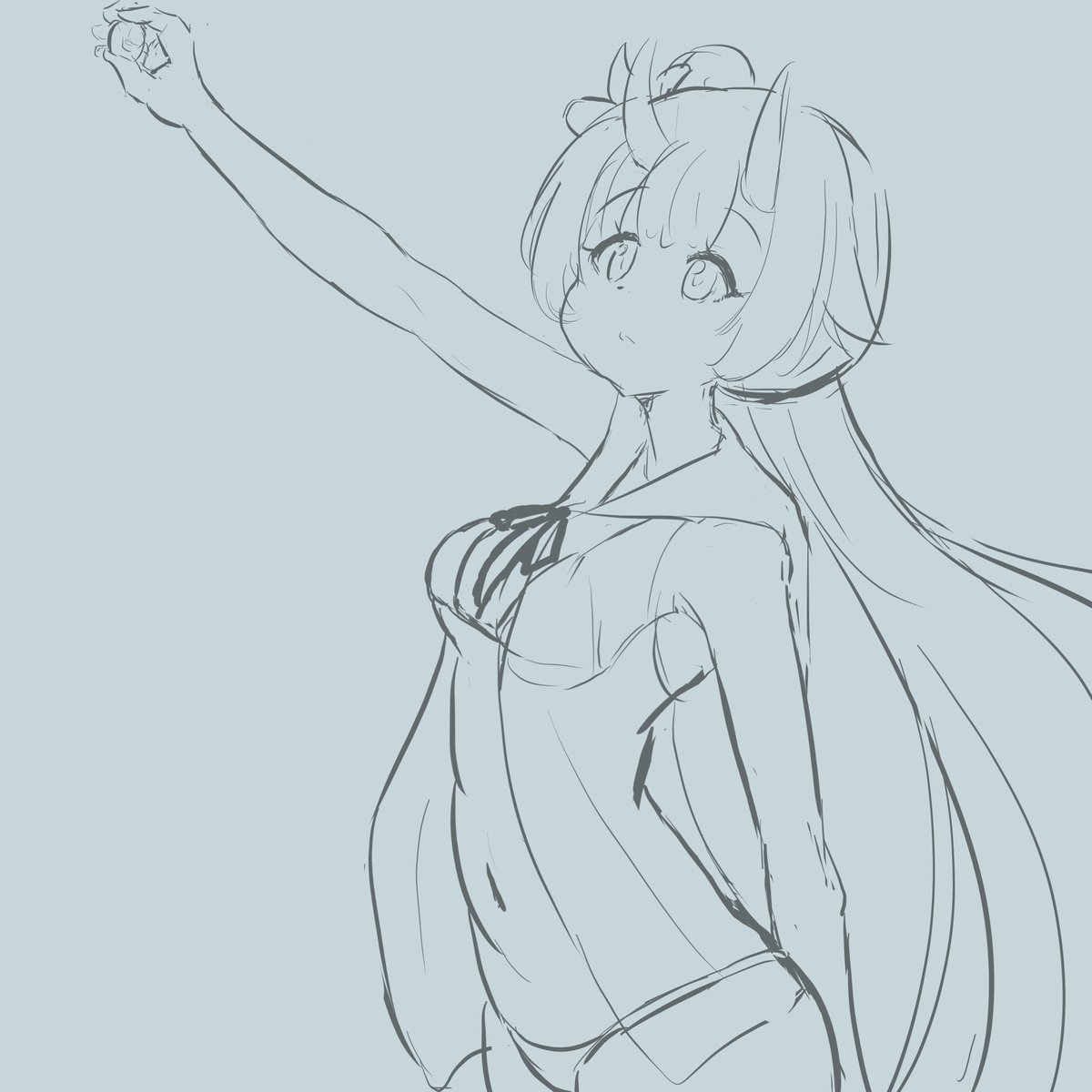 MiuToRumia's tweet photo. チセの日の別案に描いたやつ https://t.co/bgtAX5npVl