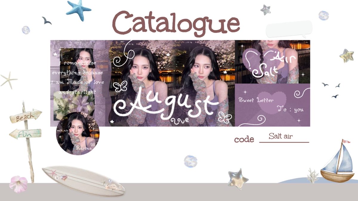 qoirag's tweet photo. bantu repost teman teman ! makasii 

hai, serena membawakan katalog layout baru spesial august ⭐️💧
kenalaaan yuk hihi sudah memasuki salt air yaaap 🖐🏻

layout all ufs yaaa mentemen ⋆˚꩜｡

(#zonauang) https://t.co/S645ZB60C3