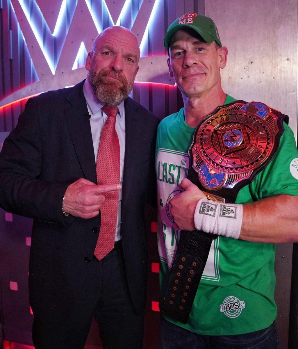 WrestleOps's tweet photo. Triple H believes John Cena’s retirement tour was a success despite some people viewing it as a failure.

(UNREAL: S3) https://t.co/Cd0npq2olW