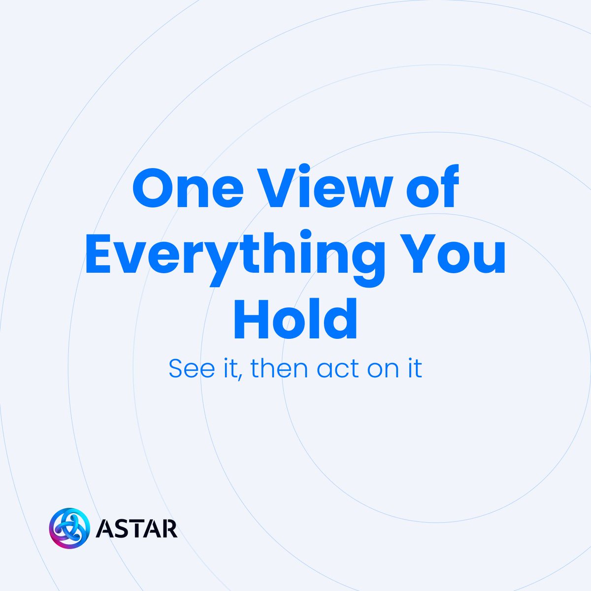AstarNetwork's tweet photo. You can see what you hold onchain. Acting on it usually means jumping between different apps and wallets. Astar Fi brings all of that into one view, with the tools to act on it.

Join the waitlist for the private beta: https://t.co/Og6iRrVI4W https://t.co/LxA6EwinP4