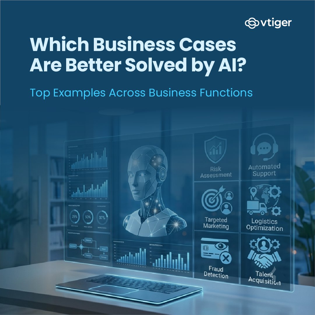 vtigercrm's tweet photo. How do you translate AI capabilities into measurable revenue? Focus automation on high-volume data friction—like sales forecasting and ticket triage—so your team can focus on closing deals and deepening client trust.

Read our blog: https://t.co/CsGvsIX2oR 

#AI #VtigerCRM https://t.co/3EFRteEkr9
