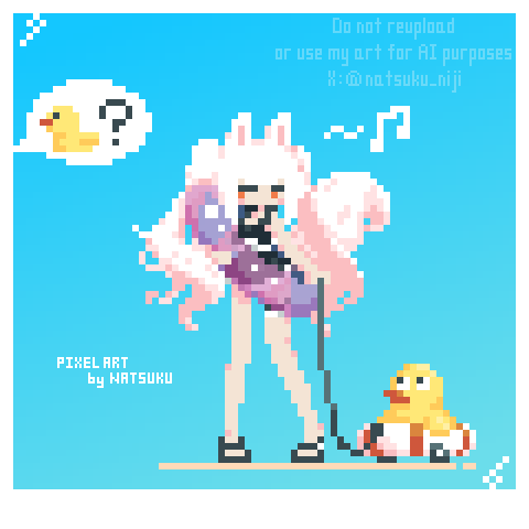 natsuku_niji's tweet photo. #ドット絵 #pixelart 
OC（うちの子） https://t.co/qFxB0XnuMa
