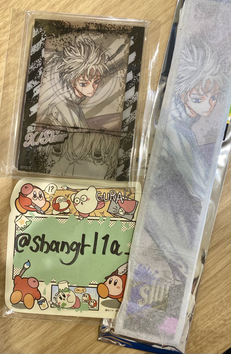 shangrl1a_'s tweet photo. 【交換】　SAKAMOTO DAYS 展　サカモトデイズ　アートコースター  チケット風カード ストラップ

譲］写真のお品物

求］印のお品物

⭐️最優先、まとめて取引可能な方優先。郵送交換プロカ必読。※AC南雲のみ比率交換2:1もしくは3:1〜の交換とさせていただきます。 内容によってはお断りする場合も有り https://t.co/3LHqhUO4Kr