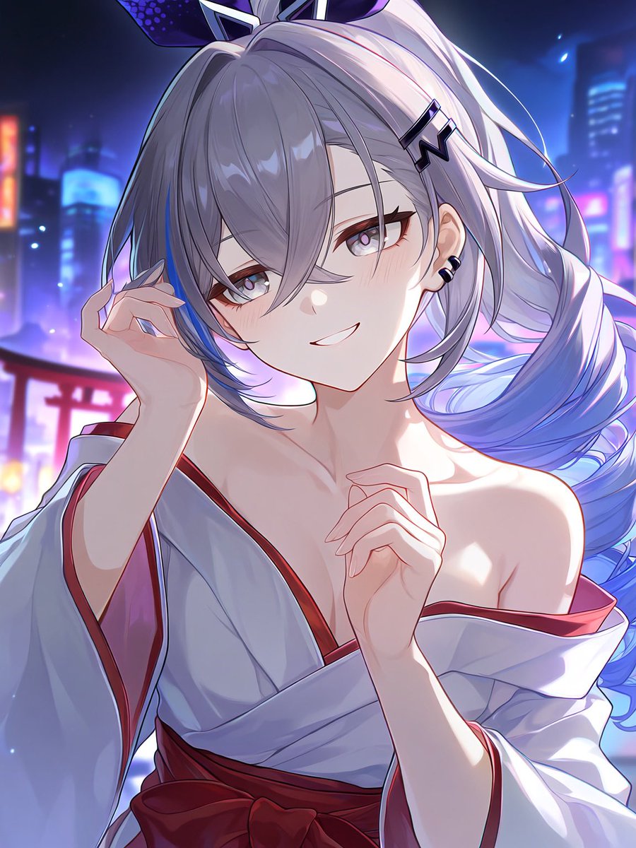 kaisuiLOVE's tweet photo. Silver Wolf/銀狼　sfw
#HonkaiStarRail
#HSR
#AIArt https://t.co/rIgA0LDEc0