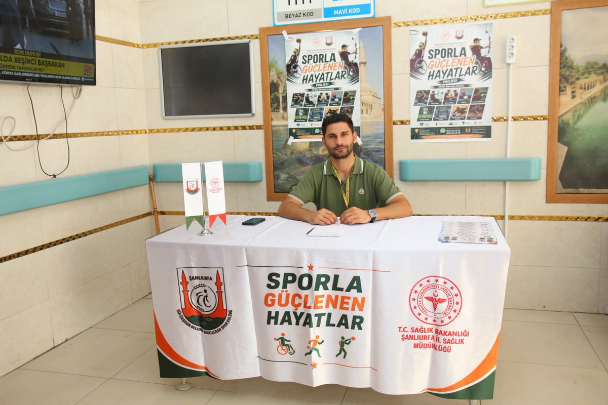 balikligolhast's tweet photo. Spor Engel Tanımaz! ♿🏅
Şanlıurfa İl Sağlık Müdürlüğü ile Şanlıurfa Büyükşehir Belediyesi iş birliğinde, engelli bireylerin spora kazandırılması amacıyla hastanemizde bilgilendirme standı kuruldu. Hasta ve hasta yakınlarına farkındalık çalışmaları gerçekleştirildi. https://t.co/5JPJ4I1PjA