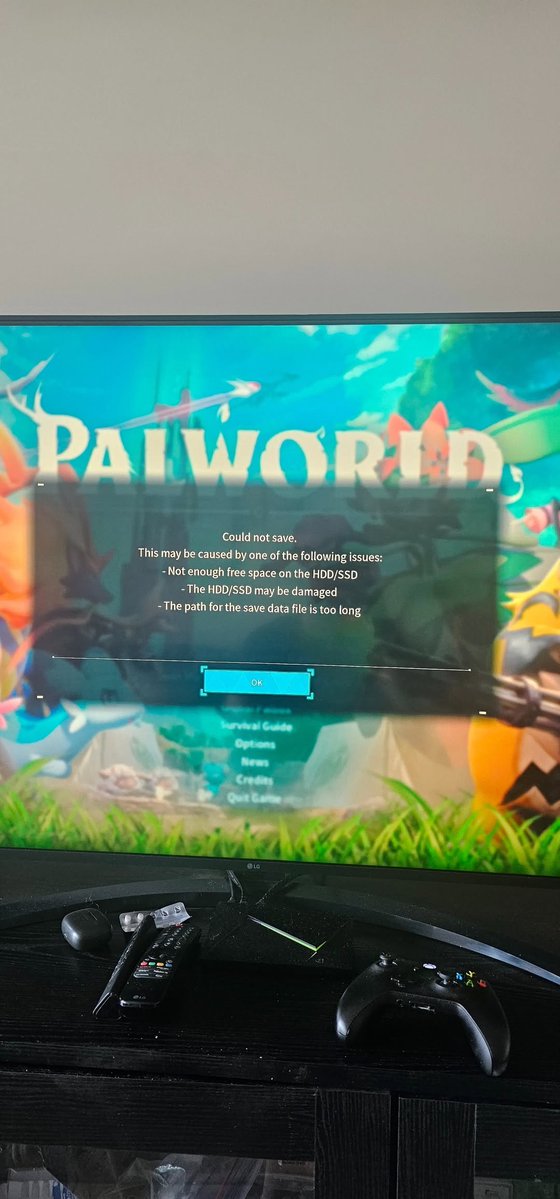 Qintarisapp's tweet photo. @Palworld_JP Hi, do you know how to fix this issue? It's making the game unplayable on #GeForceNOW. https://t.co/N6XjDWh7PZ