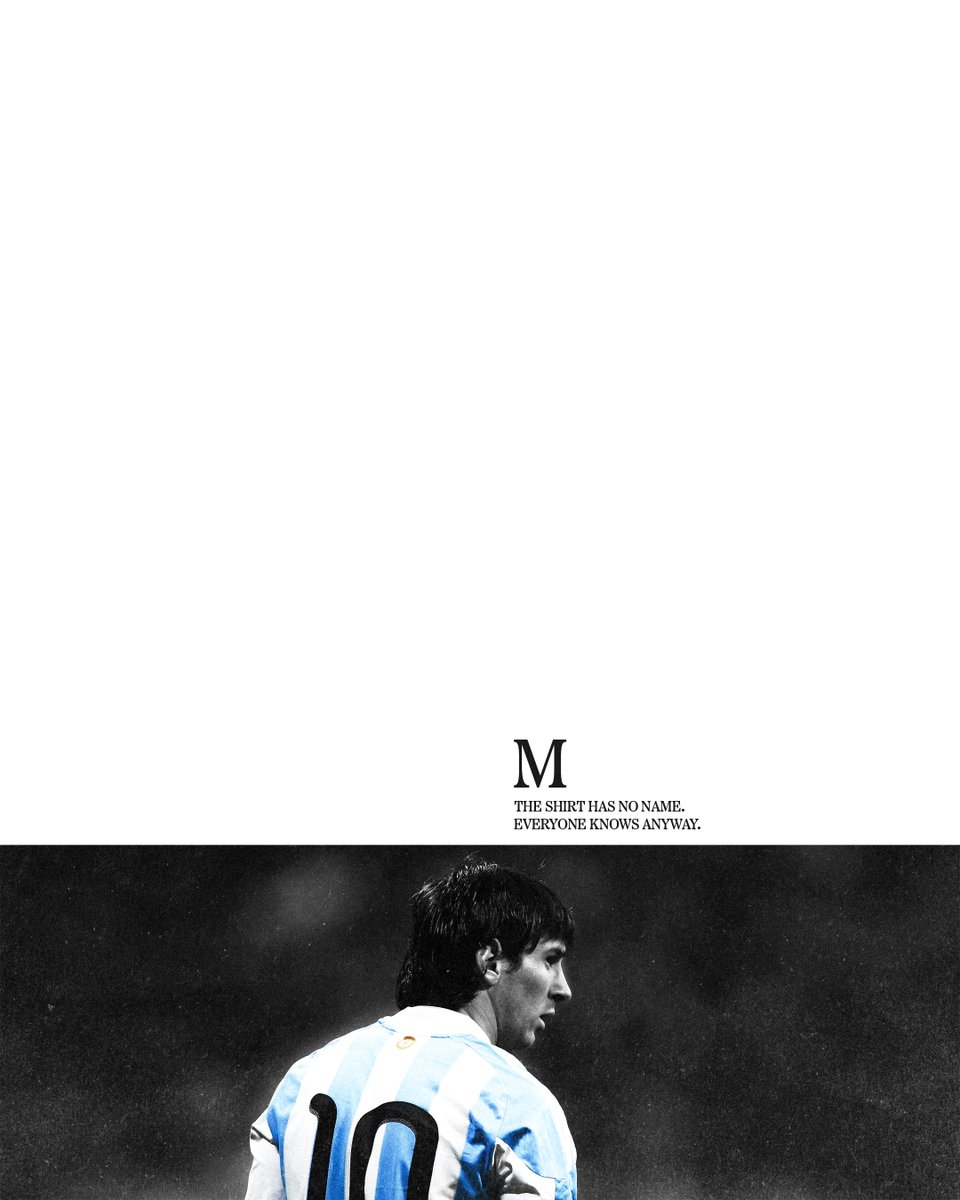 fpsdesign_'s tweet photo. More Messi: Aesthetics. https://t.co/fR6UbTor4x