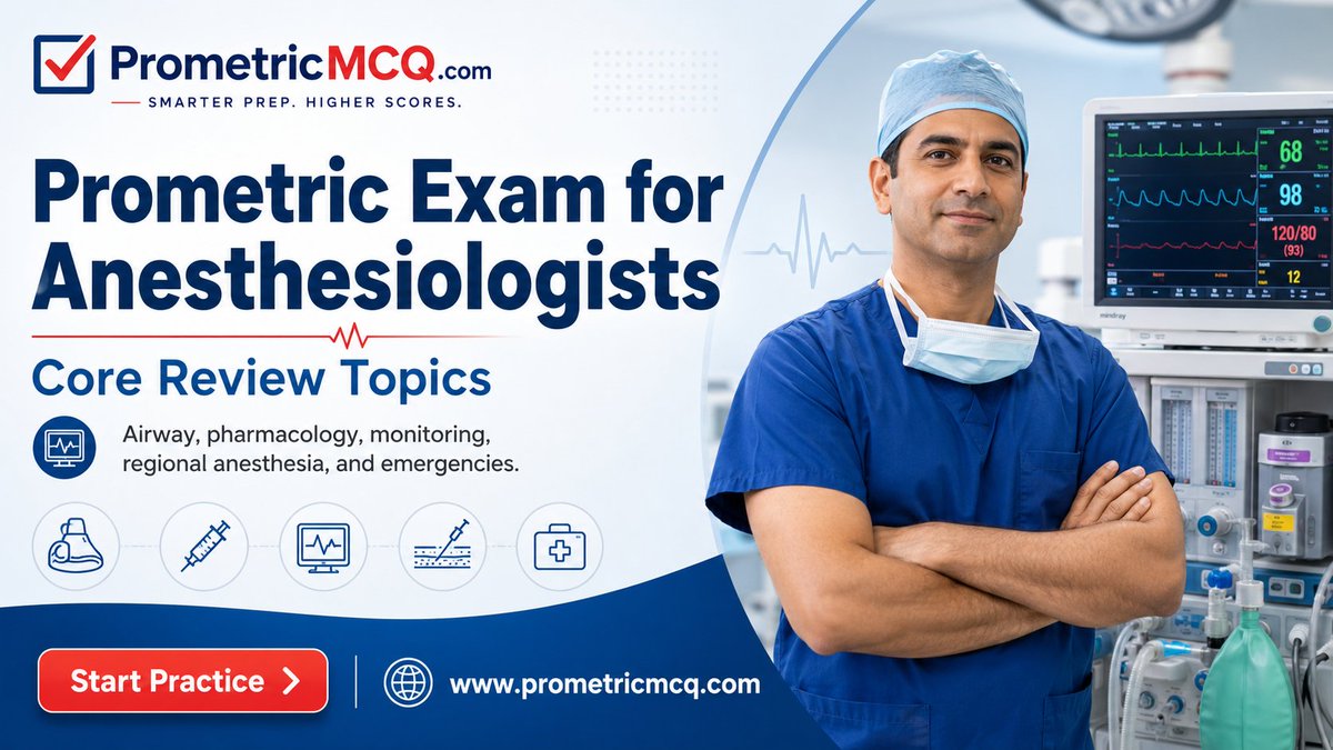 prometricmcq's tweet photo. Prometric Exam for Anesthesiologists Core Review Guide 2026

#prometricexam #dhaexam #prometricexamquestions #mohexam #qchpexam #kmleexam #nhraexam
https://t.co/V3ATfySTzK https://t.co/QBEtS6FSHI