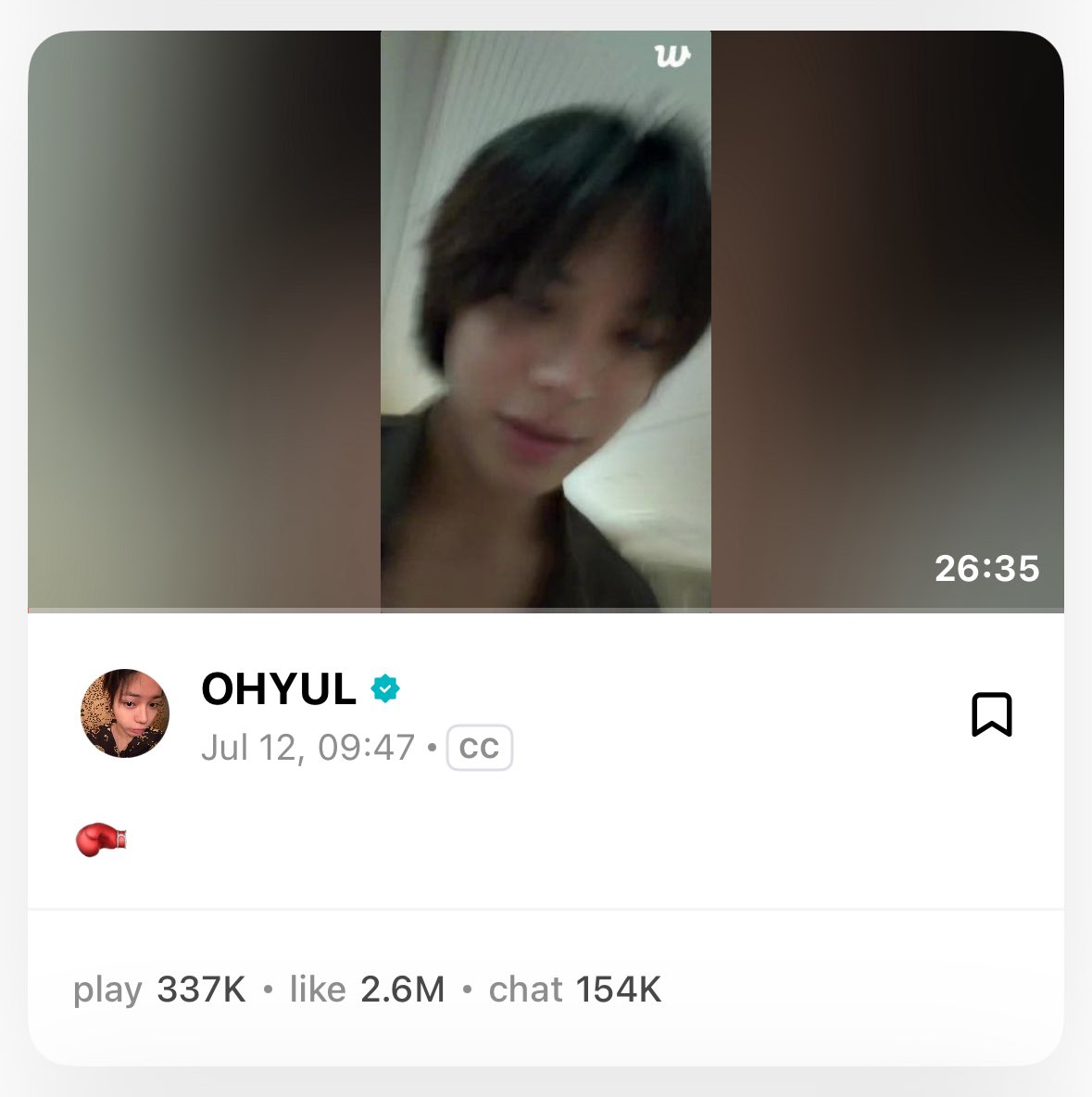 ohyoulic's tweet photo. duh enaknya punya bias ketagihan ngelive🤤 https://t.co/nSmEtK4T5K