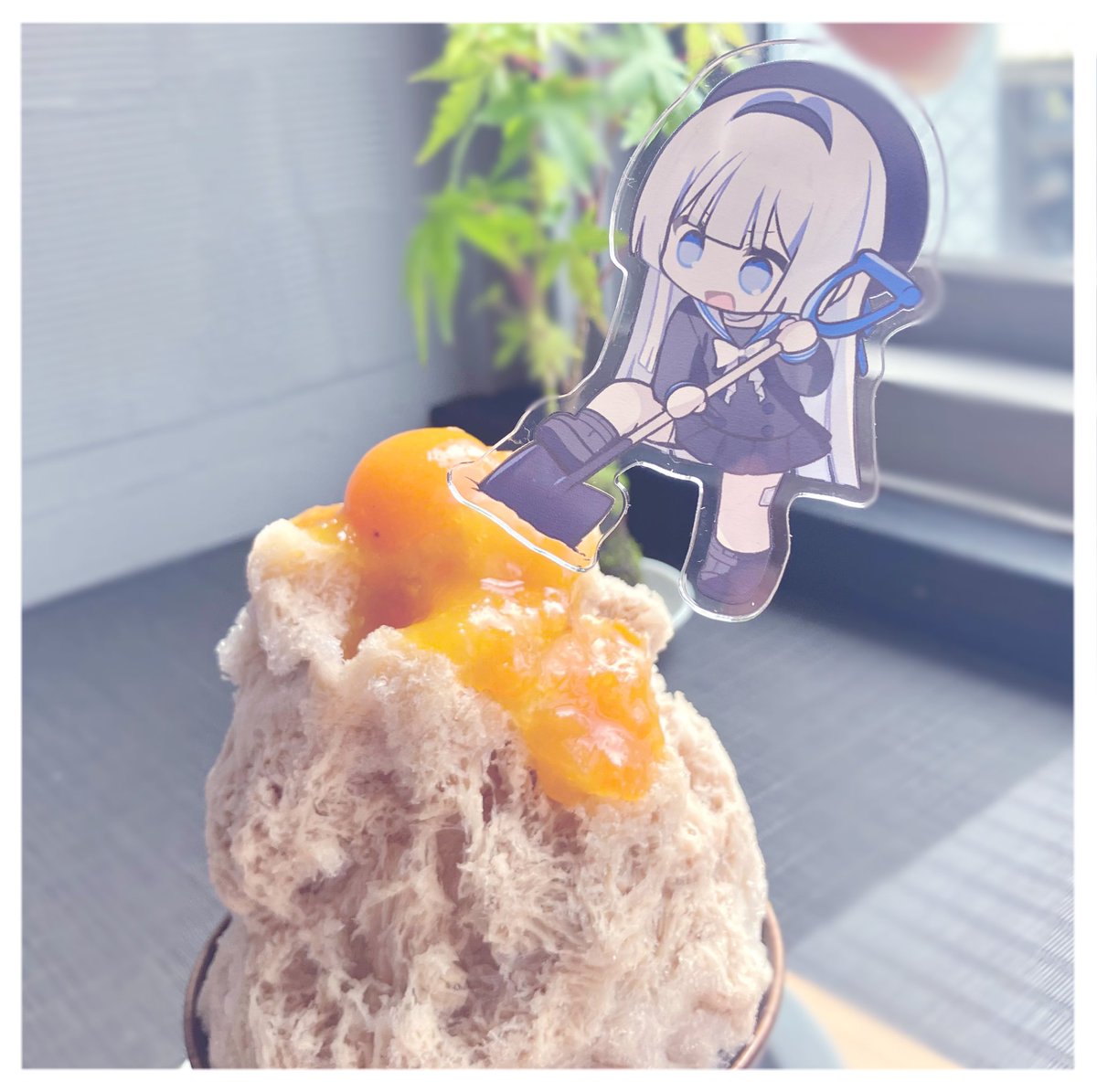 namaruta_rapuri's tweet photo. ふわふわかき氷を掘れ‼️掘れ‼️してきました🪏 https://t.co/jCtU3tpFLi