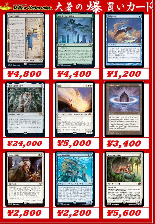 esu出品　MTG まとめ売り イエサブ福岡買取り】 #mtgjp #マジックザギャザリング 「最新セット