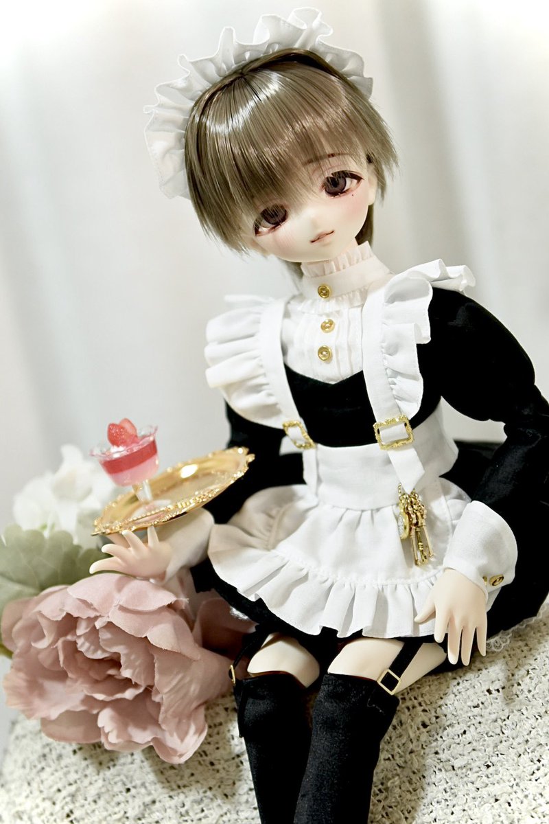 ouji0x0's tweet photo. 『お帰りなさいませ、お嬢様。
頑張っているお姿、いつも側で僕が見守っておりますからね。』˖ ࣪⊹

男の娘にさせてしまった罪なオーナーです、罪は受けます(?)
メイド服本当にかわいいですデザインが大好きです(՞⸝⸝o̴̶̷̮̬᷉ࡇ̠̏o̴̶̷̬᷉⸝⸝՞)💖

#なかよしもふっこ
#あずきふく
#NEKOCHOCO https://t.co/aqMXTufLoN