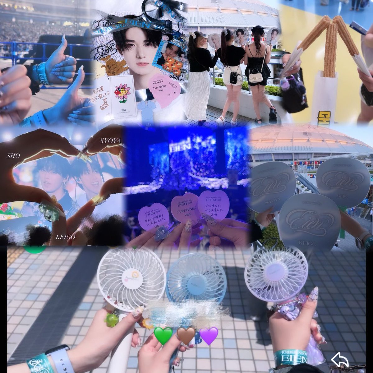 xlx__k5's tweet photo. 名古屋💚🤎💜
#JO1DER_SHOW #EIEN #JO1 https://t.co/NsNbMPNfOG