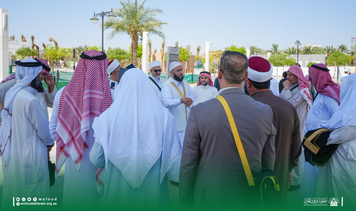wofoud's tweet photo. تغطية للجولات الوفود الإثرائية التي نظمتها #جمعية_وفود_الحرم ، وشملت زيارة مسجد قباء، ومسجد القبلتين، ومسجد الغمامة، إضافة إلى المعالم التاريخية في جبل أحد، وجبل الرماة، ومقبرة شهداء أحد بالمدينة المنورة https://t.co/Y7auxGPgPl