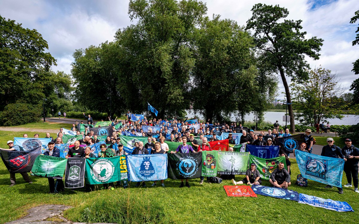 ingress's tweet photo. Agents, thank you for answering the call in Helsinki, Finland.
The final records are in, and the image of our collective resolve has been declassified for all to see.
The future of the world depends on this kind of solidarity.

#Ingress #IngressApollo

(photo provided by Agent BobbyLam and Agent I4mGro0T)