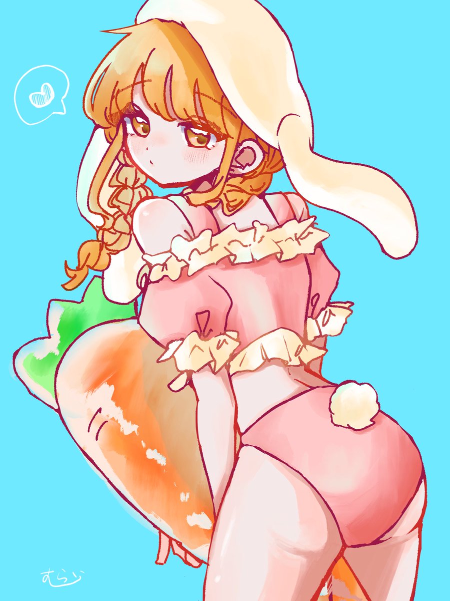 piyopyo_t's tweet photo. 暑いのでうさぎ水着ことねちゃんを描いて乗り切ろうの会 https://t.co/EHbNtuGlnm