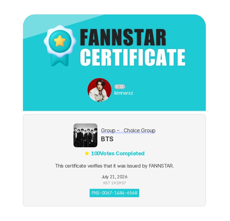 kimnerxz's tweet photo. FNS ⭐

🏆 TMA BEST MUSIC
🏆 FNS CHOICE GROUP https://t.co/4SkMz9BZxQ