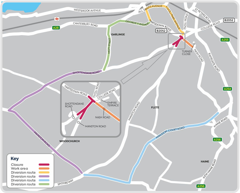 SGNgas's tweet photo. 📅 We'll be upgrading our gas network at the Coffin Corner junction near Shottendane Road #Margate from Wed 22 Jul.

🚧 Road closures will be in place for safety while our work is carried out.

🔗 More info: https://t.co/QObQFZT8xz https://t.co/KPZfhCMFv2