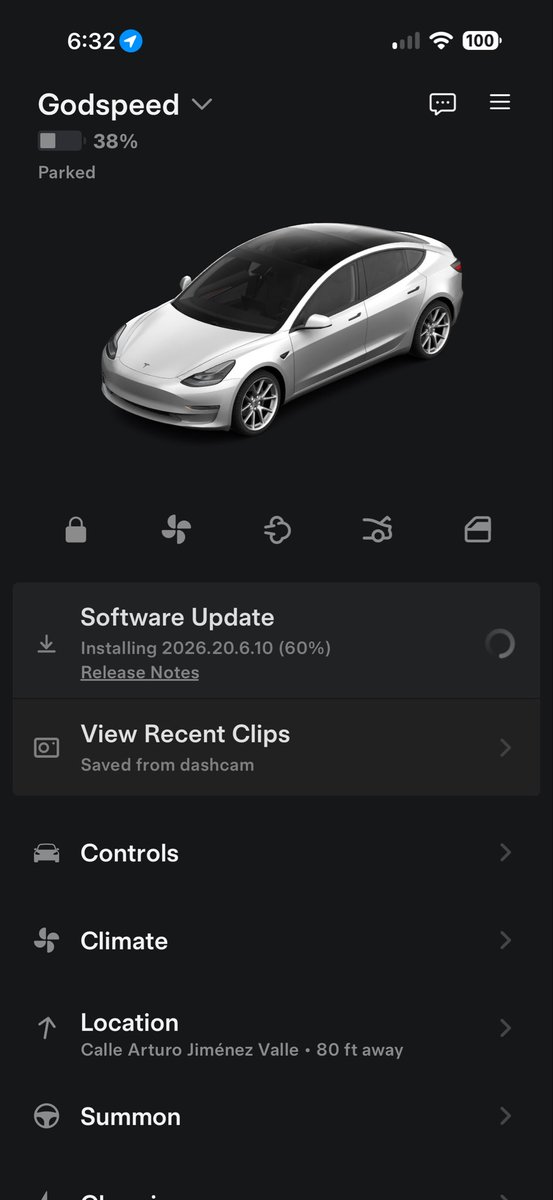 Bernano22's tweet photo. LETS GOOO!! 🇵🇷 My Model 3 just got a new brain! Thanks for the birthday present @Tesla_AI @teslascope @NotATeslaApp https://t.co/tiGRud1OqG