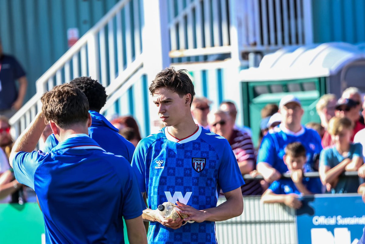 ALS_Fanzine's tweet photo. TUTIEROV'S BREAKOUT YEAR?
BY BEN THIRKELL

Having spent the second half of last season out on loan at Exeter City, Timur Tutierov started at York on Saturday, scoring a great goal cutting in from the left, and has now been rewarded with a new contract at the club. So, the question is will Timur have a part to play this season?

In the last couple of seasons, the club has been given a lot of credit for the approach it has taken with young players, giving them a platform to showcase their talent at first team level. However, a side from Chris Rigg and Tommy Watson, none of our actual academy products seem to have had a look in. Harrison Jones got a handful of games and others have filled the bench but especially in the last two years, none have really been given that chance to play regularly.

That could very well be down to the fact they just weren’t good enough for the level and that is fine, but for a club that prides itself on its category one academy, it has lacked a breakthrough talent in the last couple of seasons. That may be about to change though, with Timur Tutierov benefitting from World Cup absentees to start the game at the LNER Stadium at the weekend. He impressed with a goal and looked very direct, the sort of mentality we have lacked at times on the wing recently. By no means am I saying Timur has put himself in with a shout of becoming our first choice left winger, but in a season where we could end up playing around 50 games should we do well in Europe and in the domestic cups, he may be a player that gets himself some opportunities.

He was brought to the club in 2023 from Ukrainian side Kolos Kovalivka and has been in the under 21s set up ever since. After a solid pre-season last year as well as a good start in the Premier League 2, League One side Exeter City brought him in to help battle against relegation.

He scored two in his first two games and was an instant hit down in Devon but he was mainly used as an impact sub, starting just seven of his 17 appearances at St James Park (no not that one) scoring three times and assisting once. Exeter were relegated and Tutierov can’t really be blamed for that.

There were suggestions earlier in the summer that he may end up being moved on but he seems to have impressed the right people and with a new contract and interestingly a statement from Florent Ghisolfi as apposed to somebody in the academy suggests Timur could well have a future at senior level.

With 12 subs allowed in the Europa League, he may get his chance in that as Le Bris will need to manage the workload of his squad.

Although only a pre-season game, his performance on Saturday was a positive one and it is always nice to see lads who come through the academy get a shot in the first team. We will have to see what sort of role he will play going forward but a contract extension shows the club see something in the Ukrainian that is worth sticking with.