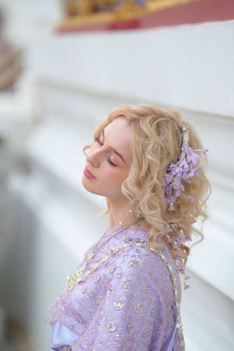 oKroshka2702's tweet photo. purple national Thai clothing💜🪷 https://t.co/1CZB5iL56W