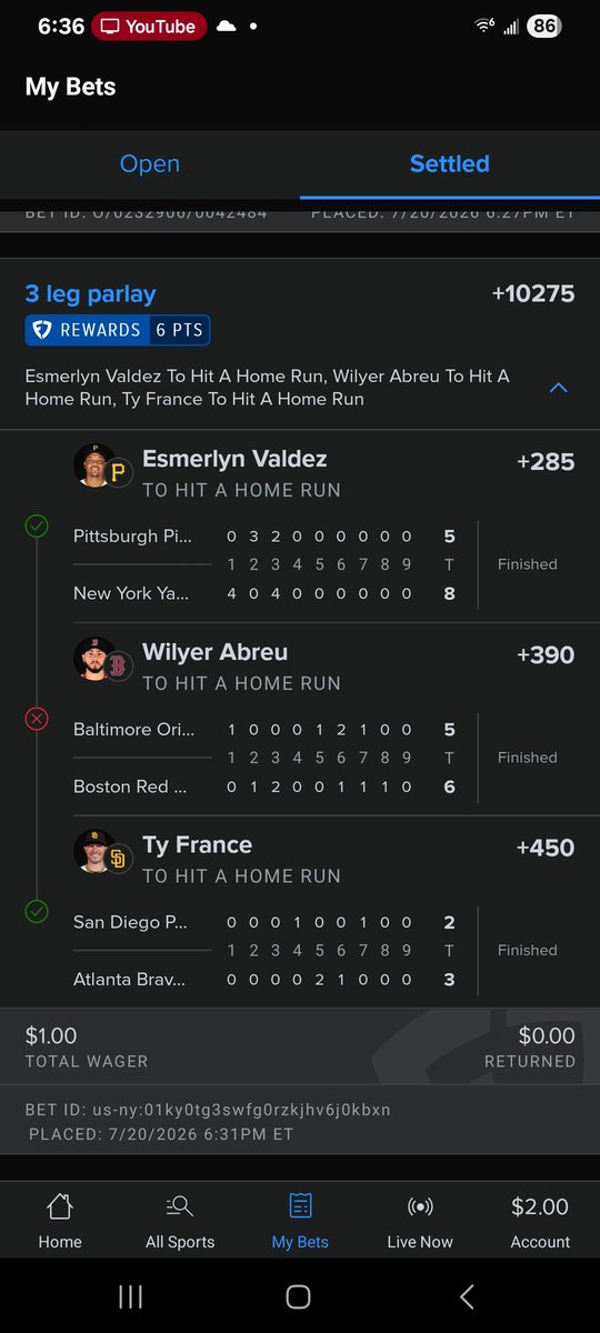 Stan53765663's tweet photo. @FDSportsbook https://t.co/S2OPh7vkHu