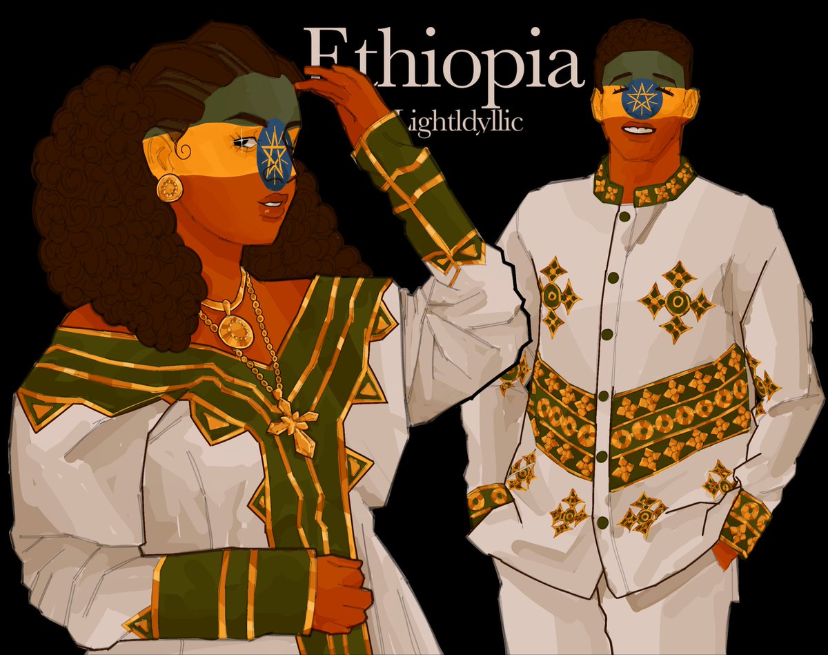 lightldyllic's tweet photo. Ethiopia 🇪🇹 #Countryhumans #countryhuman #countryhumansethiopia https://t.co/1ccabTHC2s