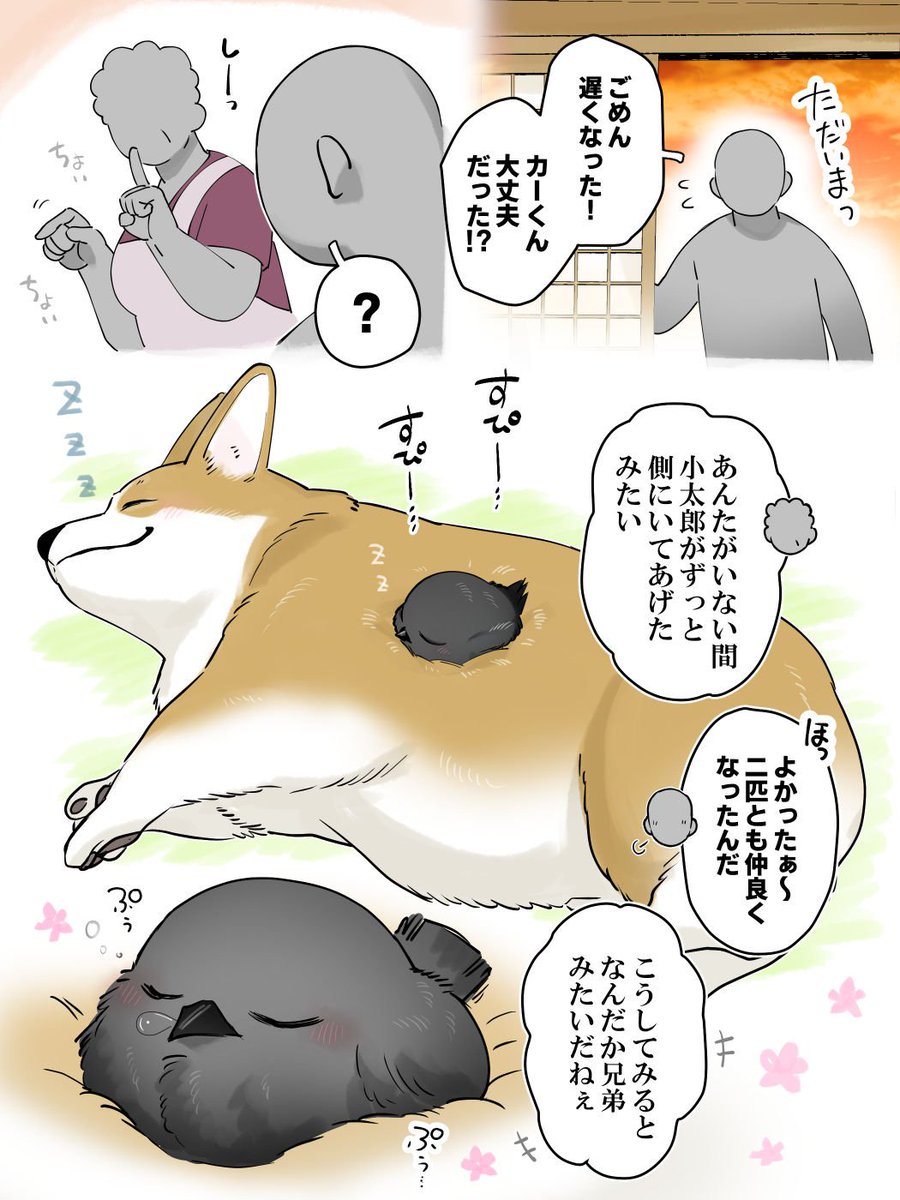 uhouho6514's tweet photo. カラスの子が兄様と慕うようになったきっかけがこんなだったらいいな
#創作 #人外 https://t.co/i5ovVfgBbQ