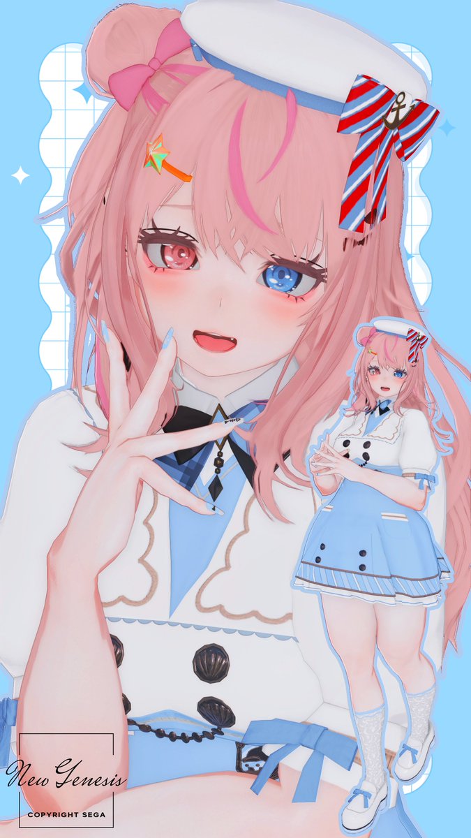 mthelle55's tweet photo. 新コス(￣￢￣*)
#PSO2NGS_SS https://t.co/EjQJpRrvWl