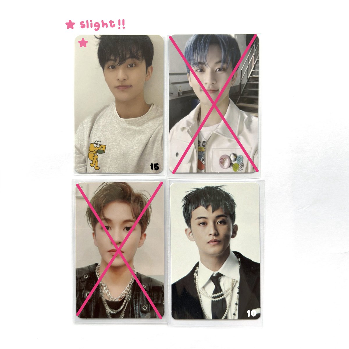 hearthaectrades's tweet photo. ⭐️ wts . want to sell ᝰ .ᐟ 
——— exo nct official photocard 🪪

🌐 bandung
🏄🏻‍♀️ read #.haectnc first
🛼 free pack, exc. shopee fee [check alt]
🎟️ plz @ after dm!

t. pc mark renjun jeno haechan jaemin chenle nct dream bttf gbttf dreamscape bothsides biu beat it up chen xiumin suho https://t.co/l1uiosoKIS