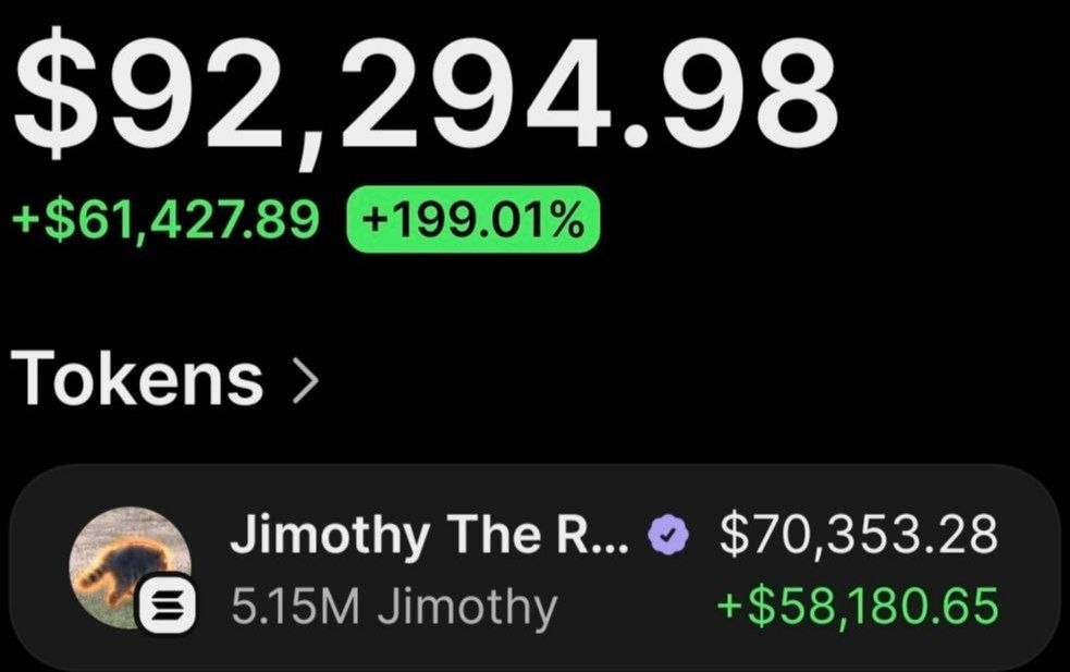 Distaff_Rod's tweet photo. 🚀 Be early. Join the $JIMOTHY Airdrop today!

🔗 ACCESS: https://t.co/4fvR0TcoGw

#SOL #JIMOTHY https://t.co/jaUjxqyNR0