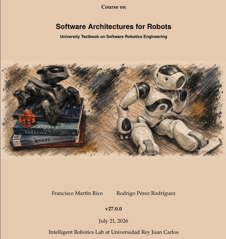 Fmrico's tweet photo. Today, Rodrigo and I submitted the English manuscript for our new book to the publisher Taylor &amp; Francis/Routledge. It was a challenging project into which we poured our best efforts to create a useful book for future engineers around the world 🤓

Enjoy it! https://t.co/jNvVhInxa7