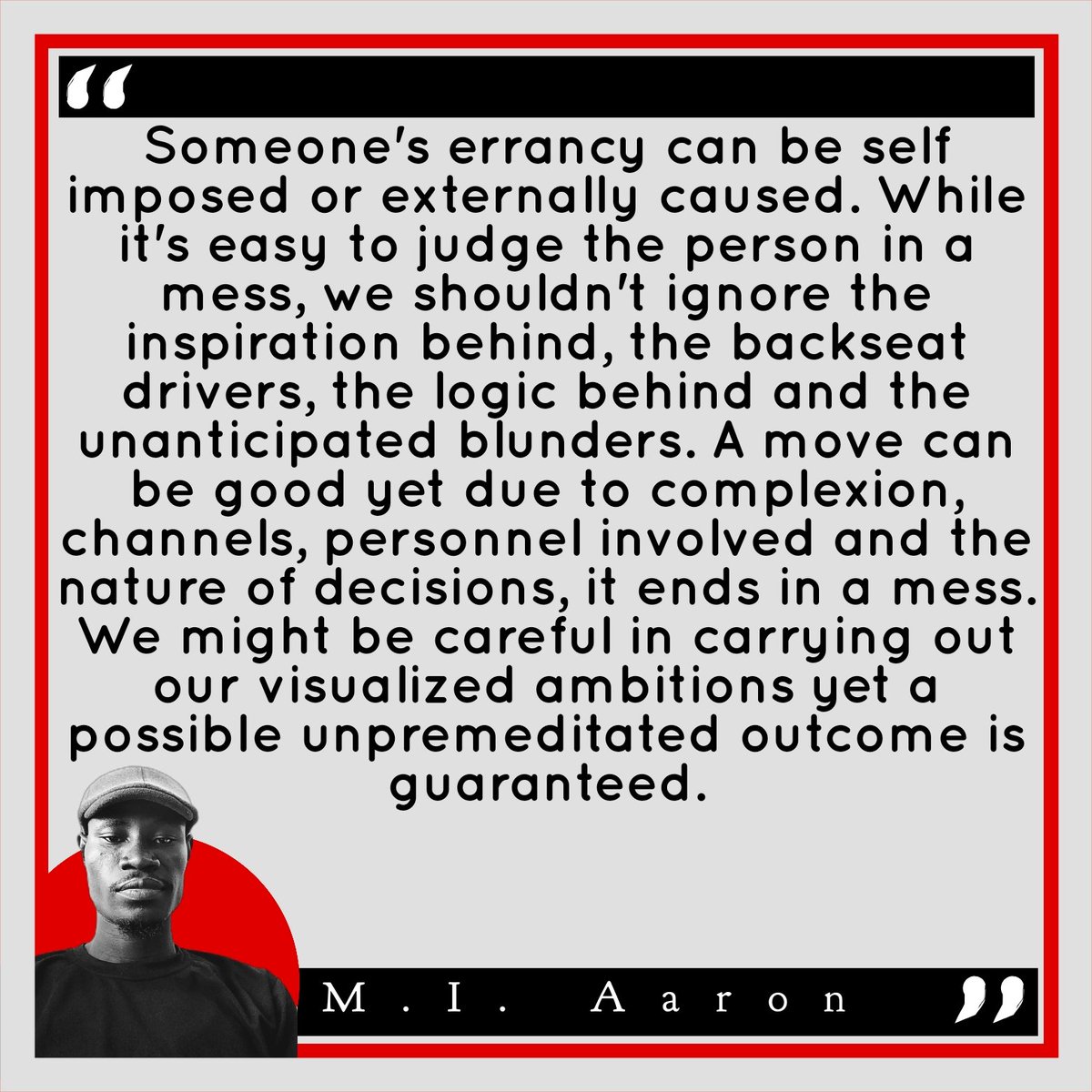indosh47's tweet photo. However, we have to be responsible of anything that unveils. If you're dealing with people then be expectant of anything. Everyone is an independent thinker in any plan. https://t.co/YdOA95aaDG
