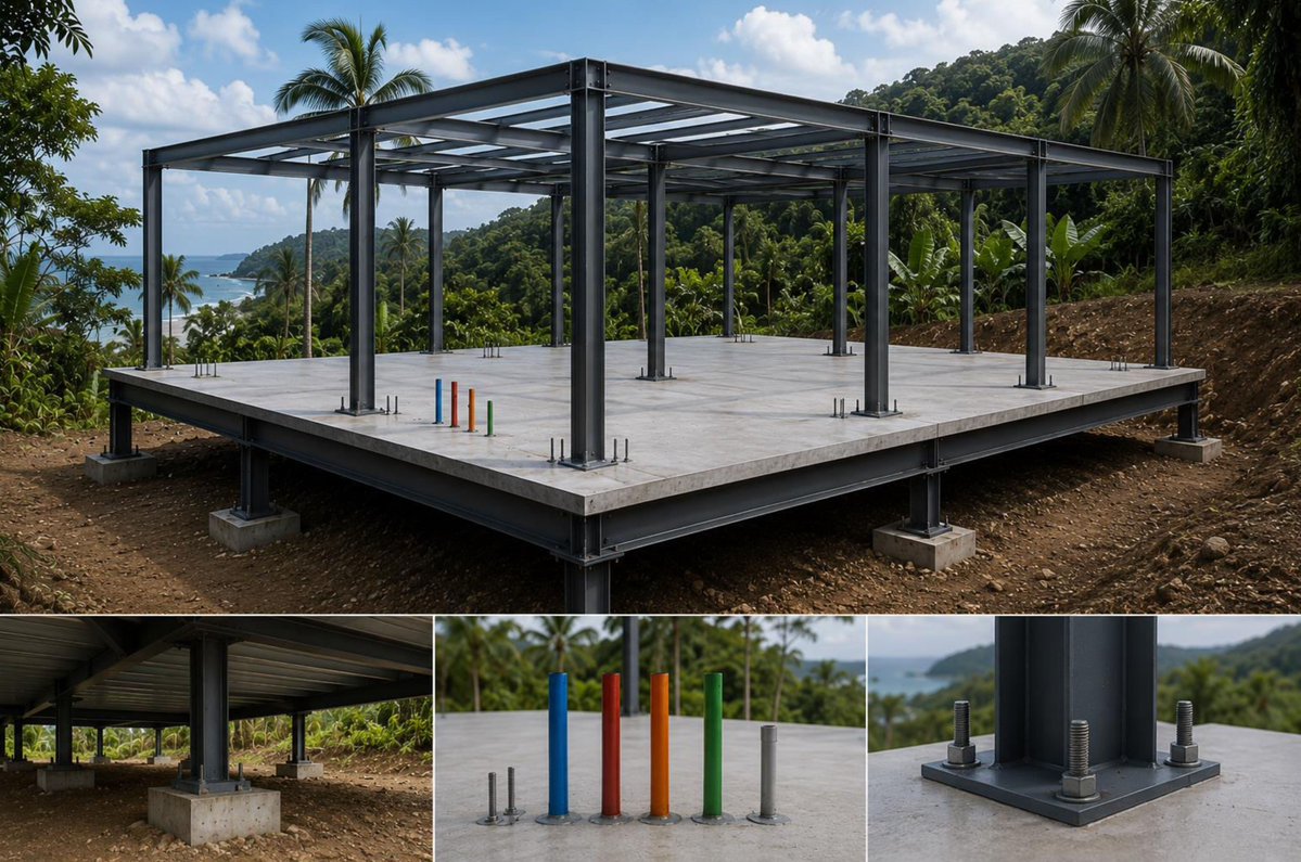 eugera's tweet photo. Eugera supplies custom-made foundation slabs and steel structures for holiday homes and villas, suitable for any terrain. One contact person from planning to completion https://t.co/KQCe3tlXrr