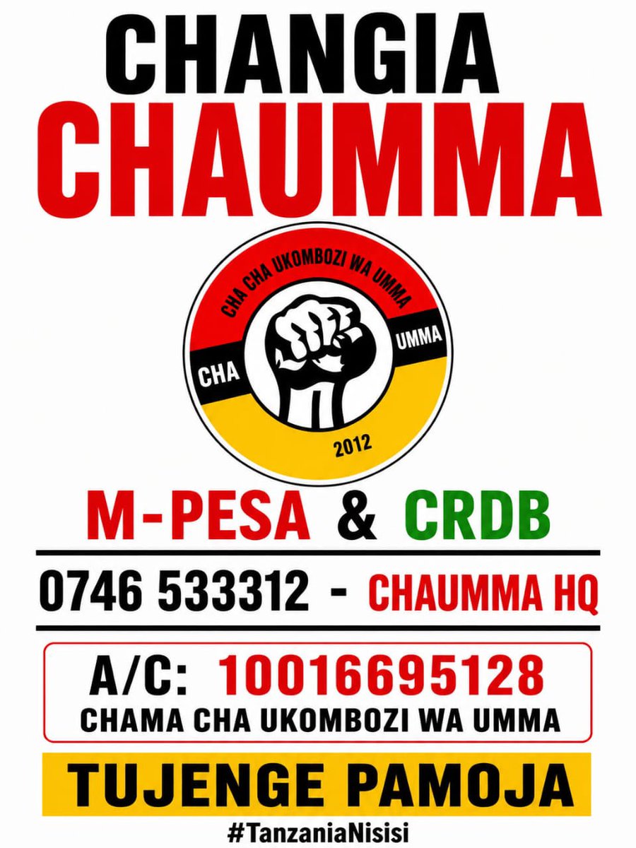 JonMrema's tweet photo. Tunaomba mchango wako! https://t.co/etovNJsuOW